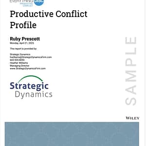 Everything DiSC Productive Conflict