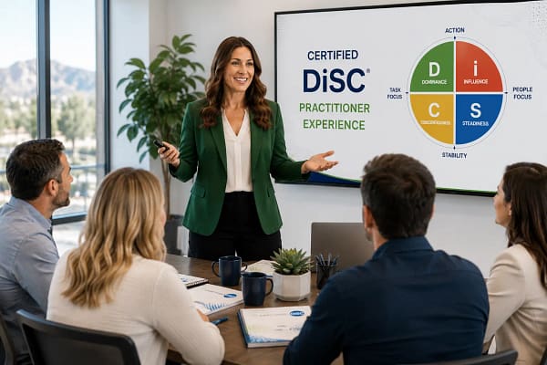 Everything DiSC® Certified Practitioner Experience (CPE) providing ongoing facilitator resources, exclusive learning tools, community access, and continuous professional development.